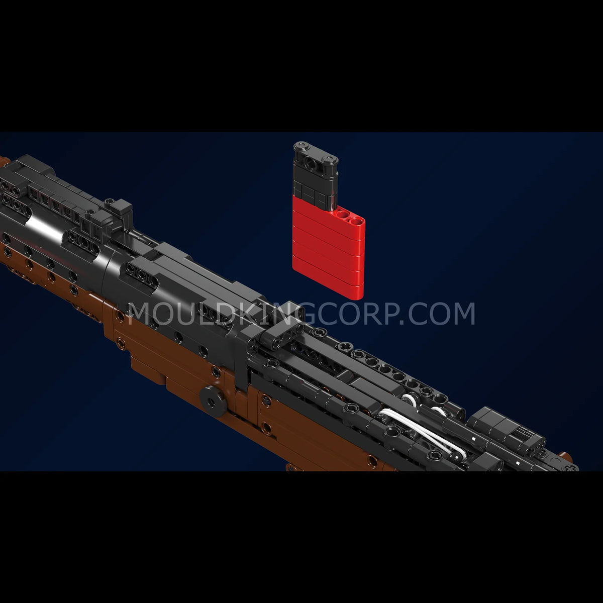 Kar98k Building Toy Model Set with 1,025 Pieces, Manual Loading Design, Sling and Two Magazines