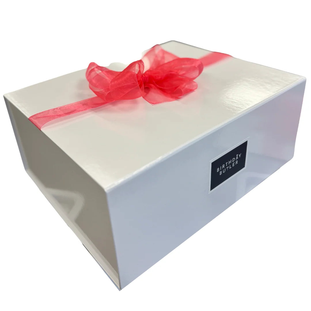 Keepsake Banner Storage Box with Magnetic Closure and a High Gloss Finish for Keeping Banners Together