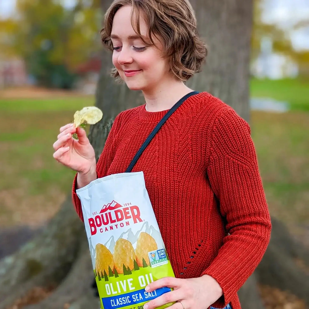 Kettle Potato Chips Cooked in Olive Oil