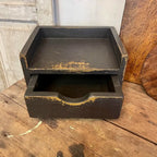Key Storage Box with a Finger Pull Drawer for Everyday Essentials and a Country Decor Display