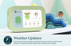 Kids Alarm Clock and Routine Helper for Morning and Bedtime, Featuring an Automatic Nightlight