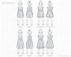 Kids Dress PDF Sewing Pattern