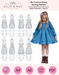 Kids Dress PDF Sewing Pattern
