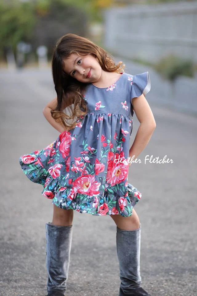 Kids Dress PDF Sewing Pattern