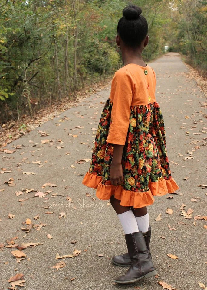 Kids Dress PDF Sewing Pattern