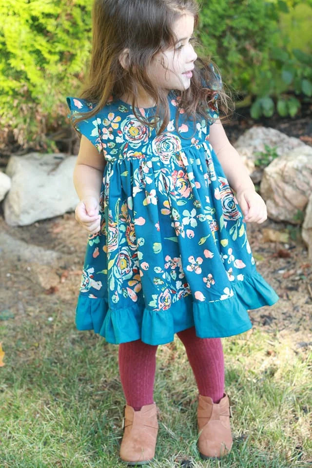 Kids Dress PDF Sewing Pattern