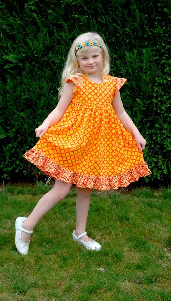 Kids Dress PDF Sewing Pattern