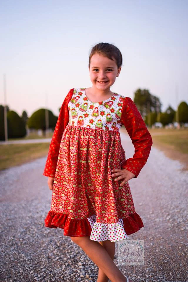 Kids Dress PDF Sewing Pattern