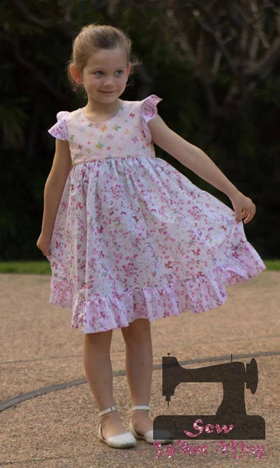 Kids Dress PDF Sewing Pattern