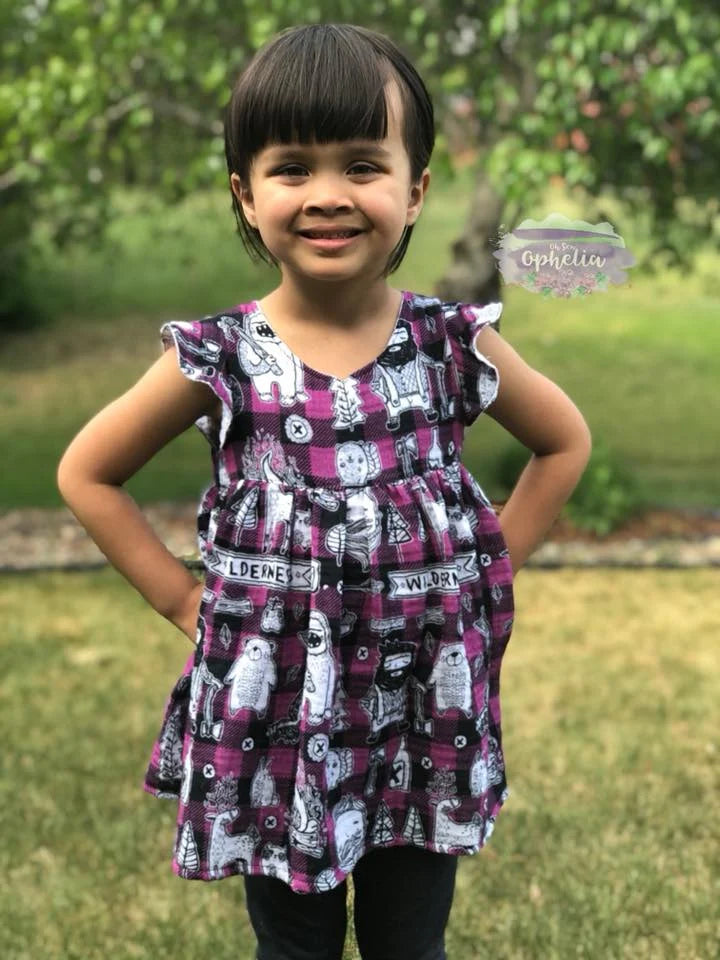 Kids Dress PDF Sewing Pattern