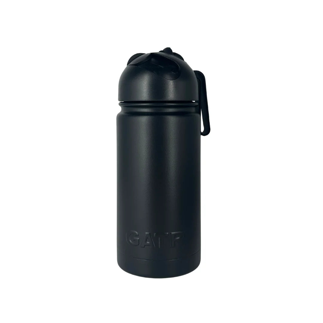 Kids Insulated Water Bottle, Black