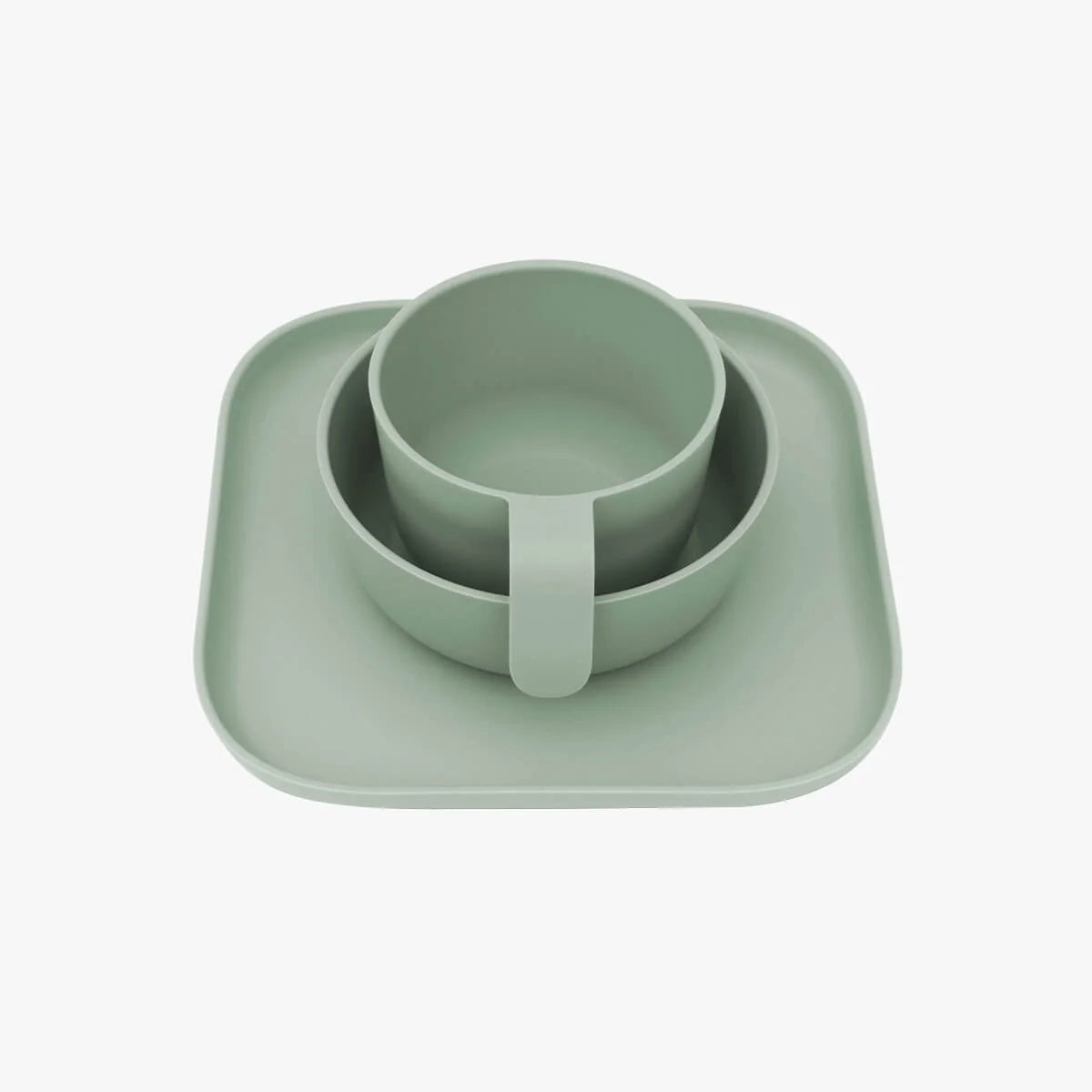 Kids' Mealtime Plate and Bowl Set with 24oz Bowl, 18oz Snack Bowl and Dishwasher-Safe Tableware