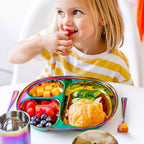 Kids Mealtime Set in Rainbow