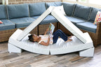 Kids Play Couch and Foam Sofa with 70-Inch Wide Design, Two Fabric Lines and Multiple Color Choices