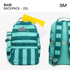 Kids School Backpack, 20L Expandable Bottle Sleeves and Padded Laptop Sleeve for Ages 6–8 · Kids Backpack