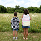 Kids School Backpack 20L with Padded Laptop Sleeve, Expandable Bottle Pockets and Tropical Stitch Design