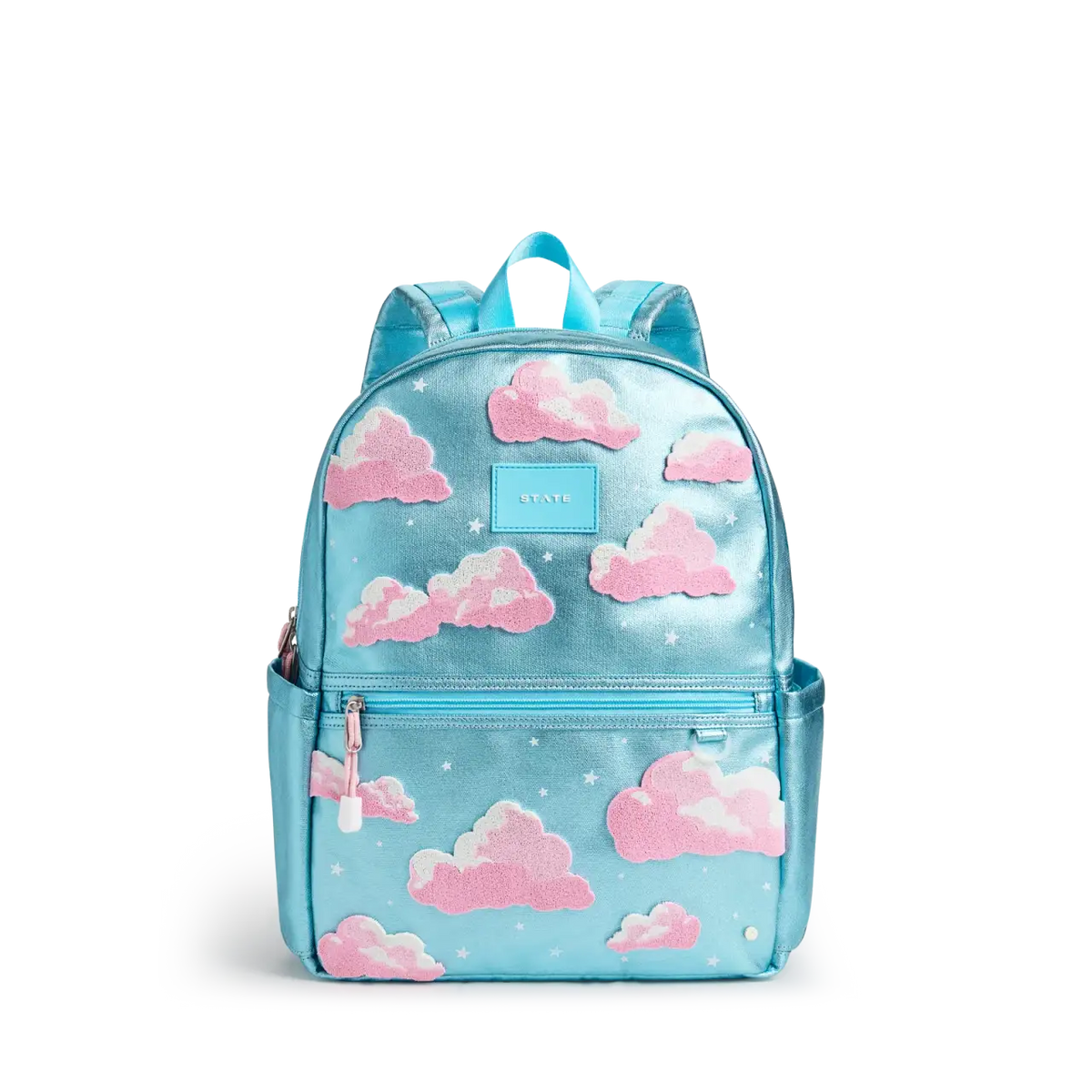 Kids School Backpack in Clouds with Two Main Compartments for a 15-Inch Laptop and School Books