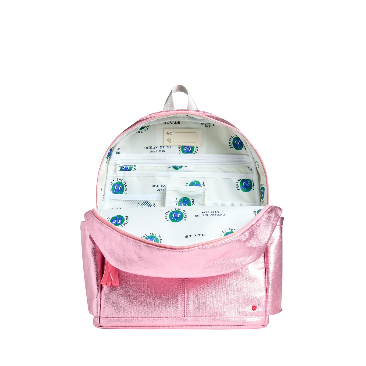 Kids School Backpack in Clouds with Two Main Compartments for a 15-Inch Laptop and School Books