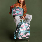 Kids School Backpack in Clouds with Two Main Compartments for a 15-Inch Laptop and School Books