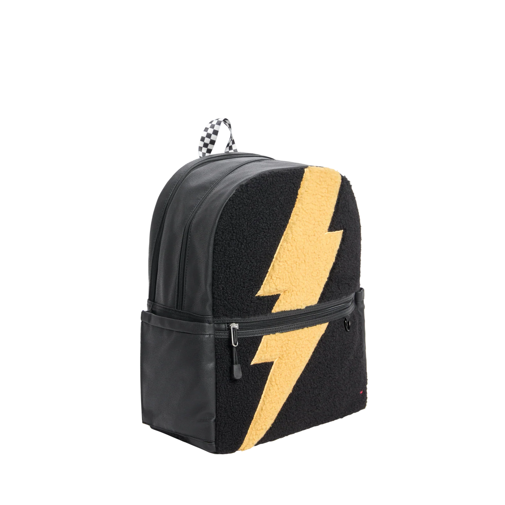 Kids' School Backpack in Fuzzy Bolt with Two Main Compartments and Space for a 15-Inch Laptop