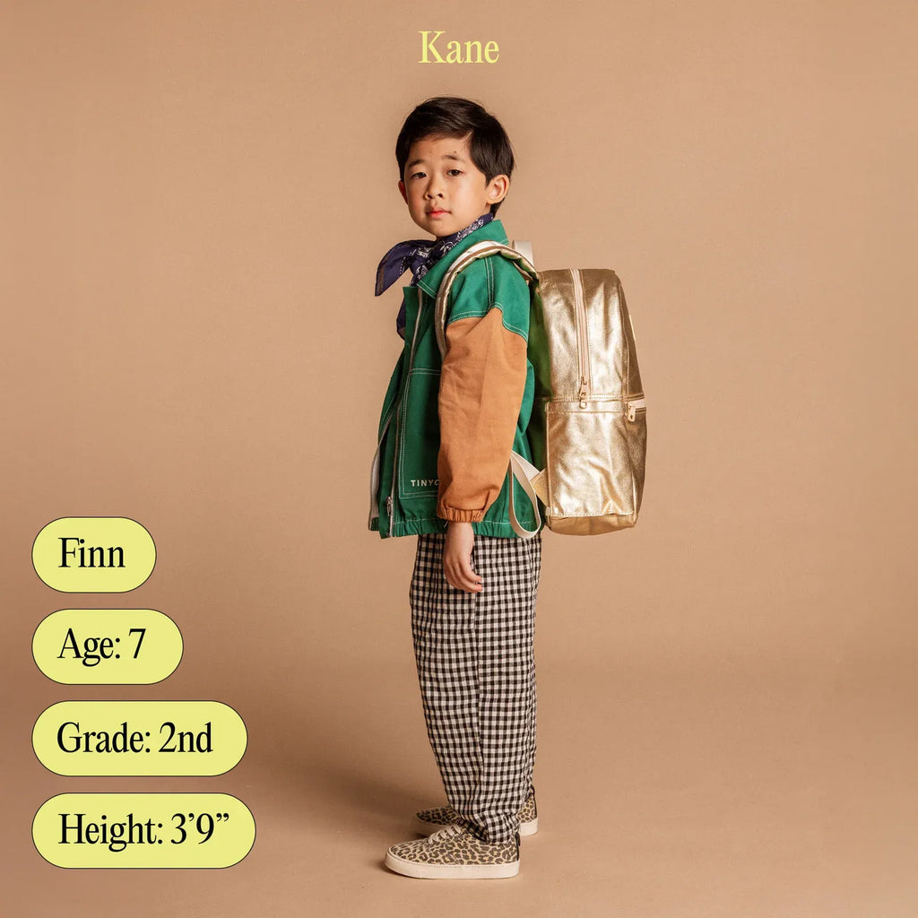 Kids School Backpack in Varsity Numbers for Kindergarten to Third Grade, Made with 45% Recycled Materials