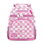 Kids School Backpack with Padded Tablet Sleeve, Chest Strap, Name Tag and Expandable Bottle Sleeves