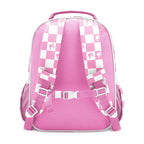 Kids School Backpack with Padded Tablet Sleeve, Chest Strap, Name Tag and Expandable Bottle Sleeves