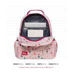 Kids School Backpack with Padded Tablet Sleeve, Chest Strap, Name Tag and Expandable Bottle Sleeves