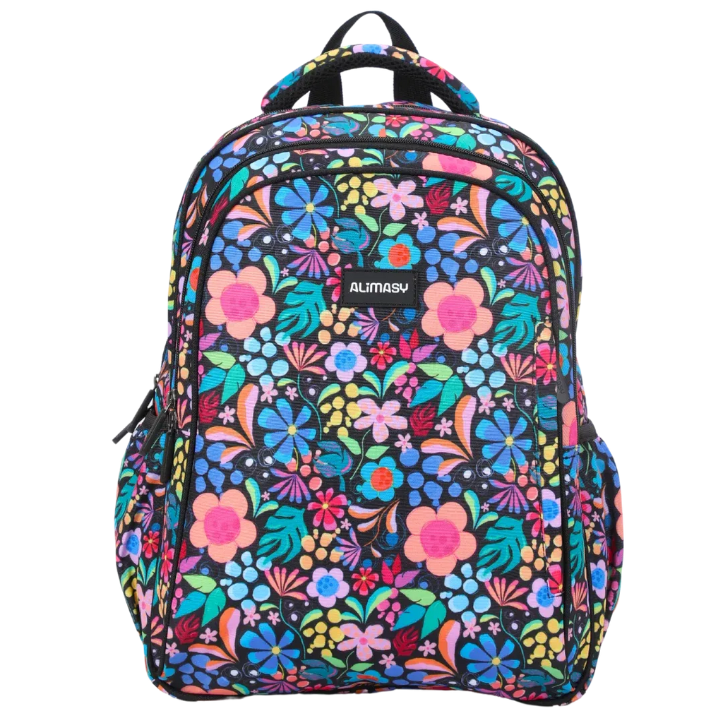 Kids School Backpack with Two Large Compartments, Water-Resistant 600D Polyester and Adjustable Padded Straps