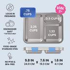 Kids Stainless Steel Lunch Box