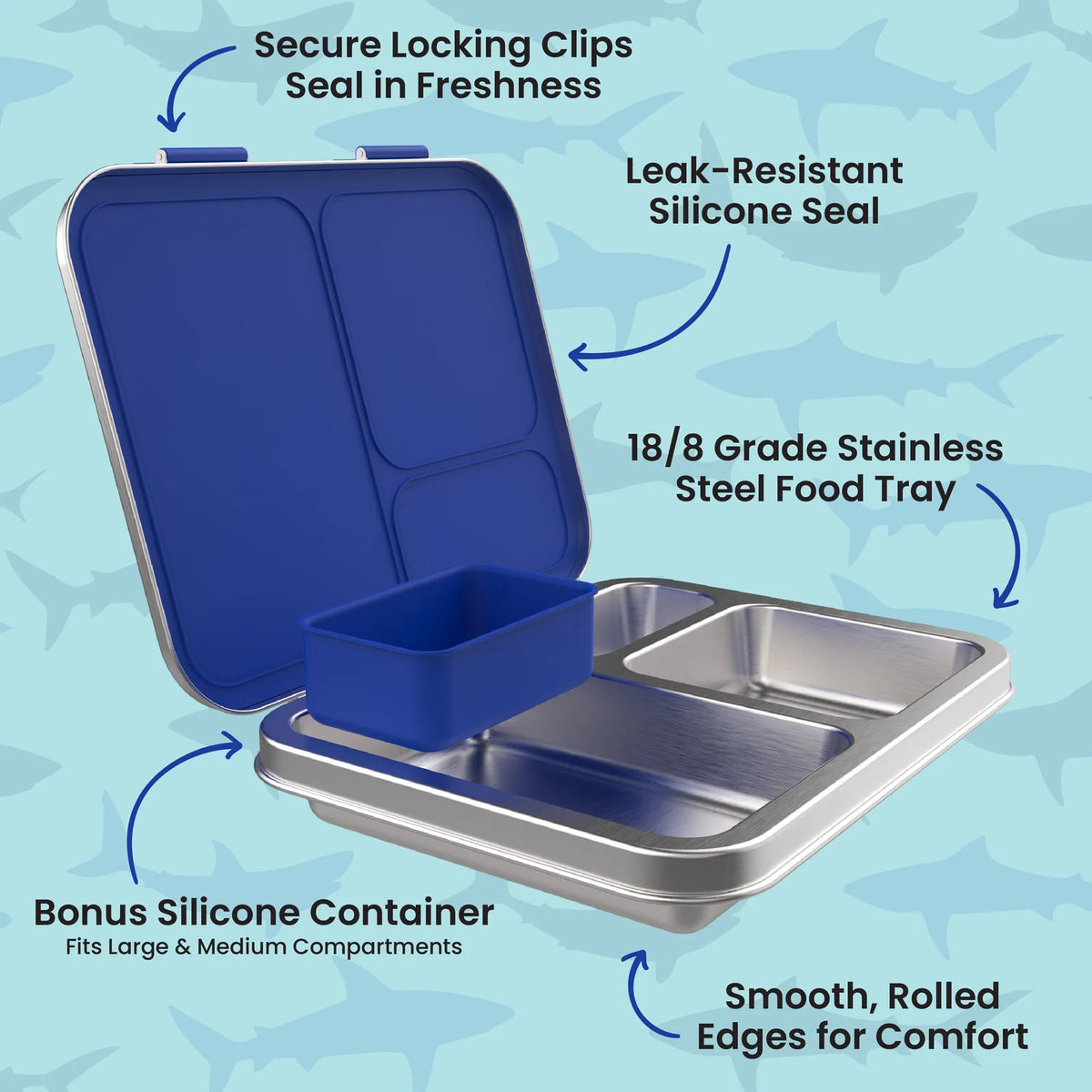 Kids Stainless Steel Lunch Box