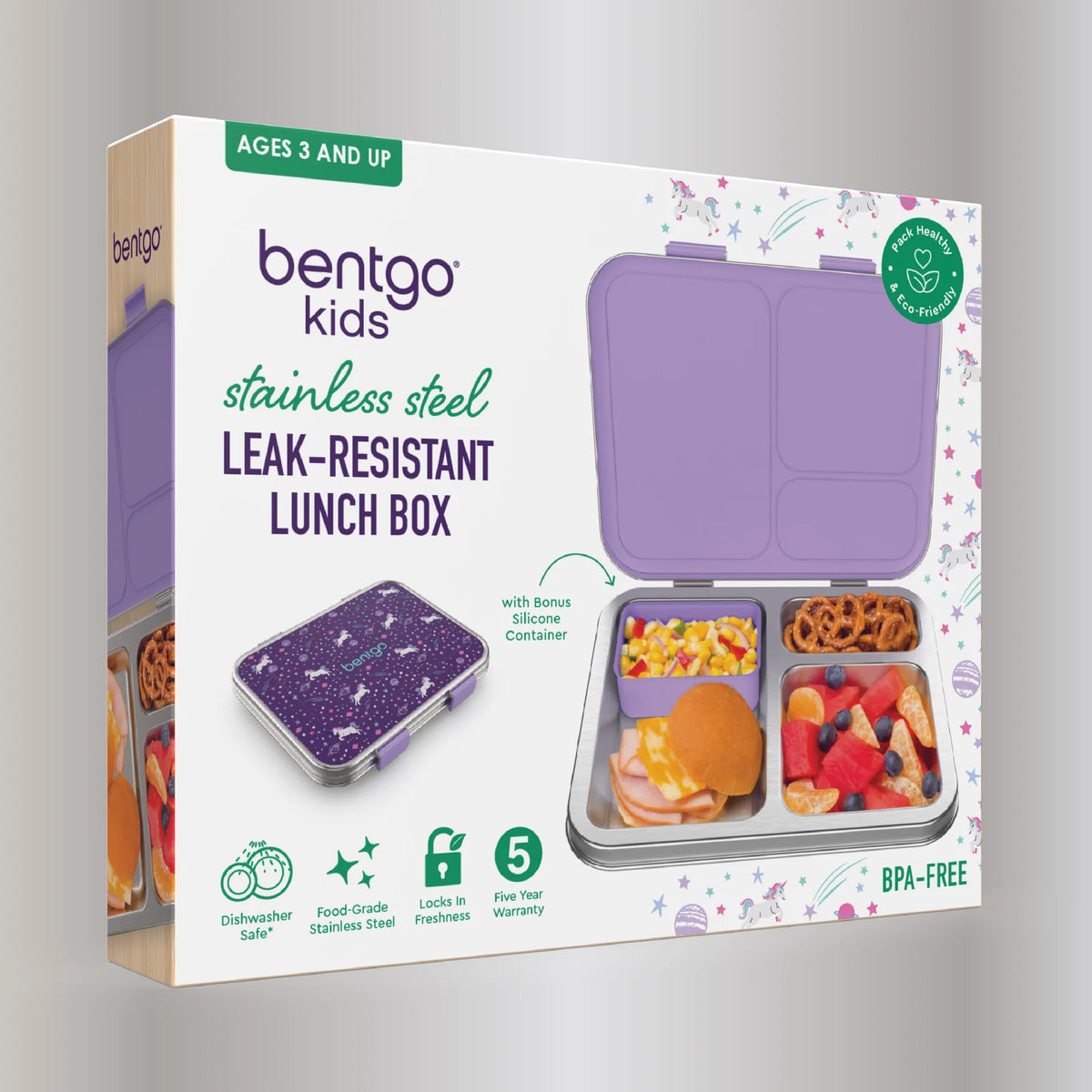 Kids Stainless Steel Lunch Box