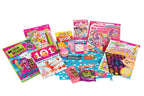 Kids Travel Activity Pack with 9 Entertainment Items, Crayons and Reusable Rucksack for Flights and Holiday Downtime