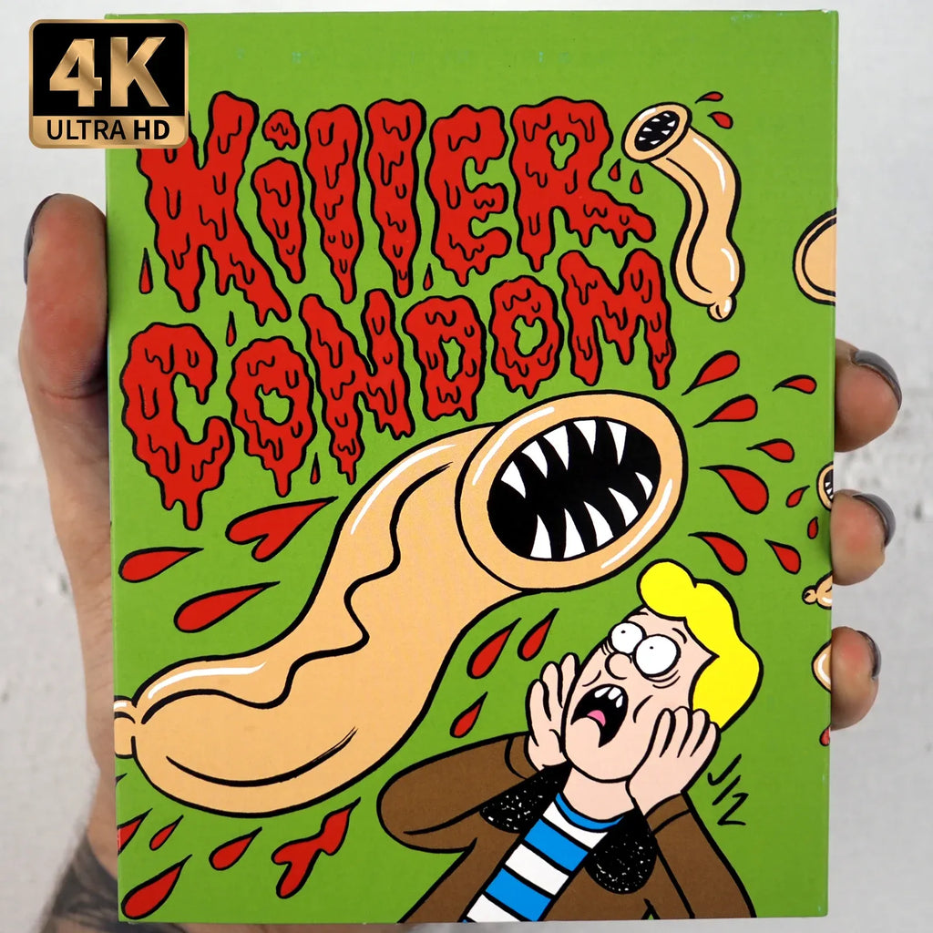 Killer Condom 3-Disc 4K UHD and Blu-ray Horror-Comedy Film Set