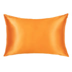 King Silk Pillowcase in Coral, 22-Momme 100% Pure Mulberry Silk,