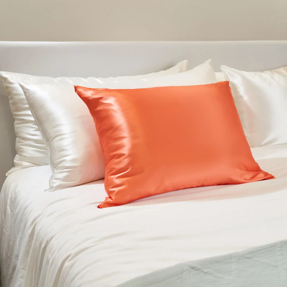 King Silk Pillowcase in Sunrise Design, 22-Momme 100% Mulberry