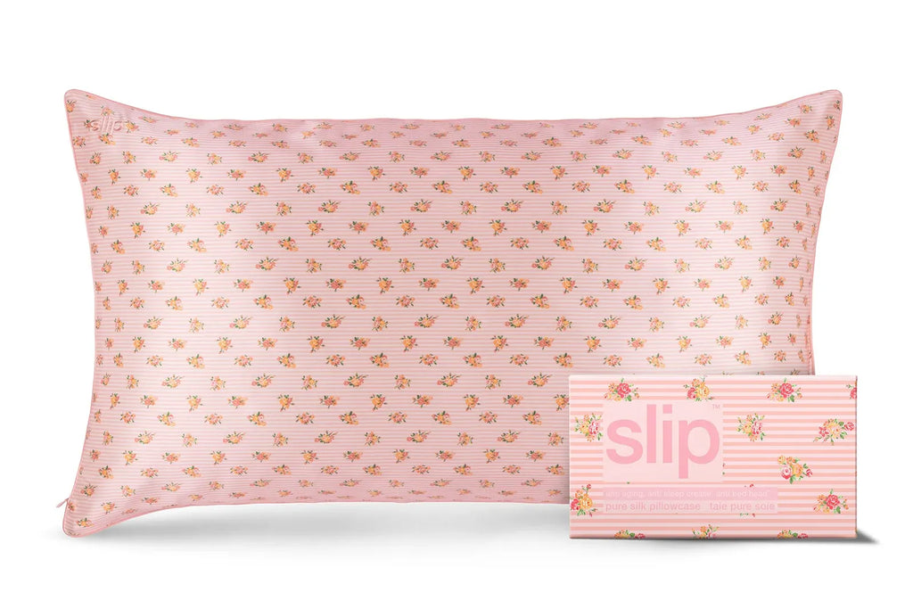 King Zippered Pillowcase in Petal Pink