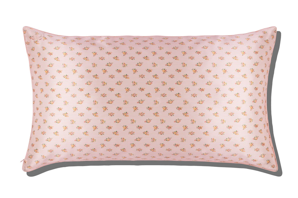King Zippered Pillowcase in Petal Pink