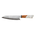 Kiritsuke Kitchen Knife for Delicate Sashimi Slices and Precise Vegetable Dici — Pearl / No engraving / Pearl / Add engraving