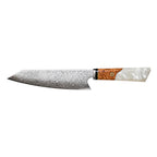 Kiritsuke Kitchen Knife for Delicate Sashimi Slices and Precise Vegetable Dici — Pearl / No engraving / Pearl / Add engraving