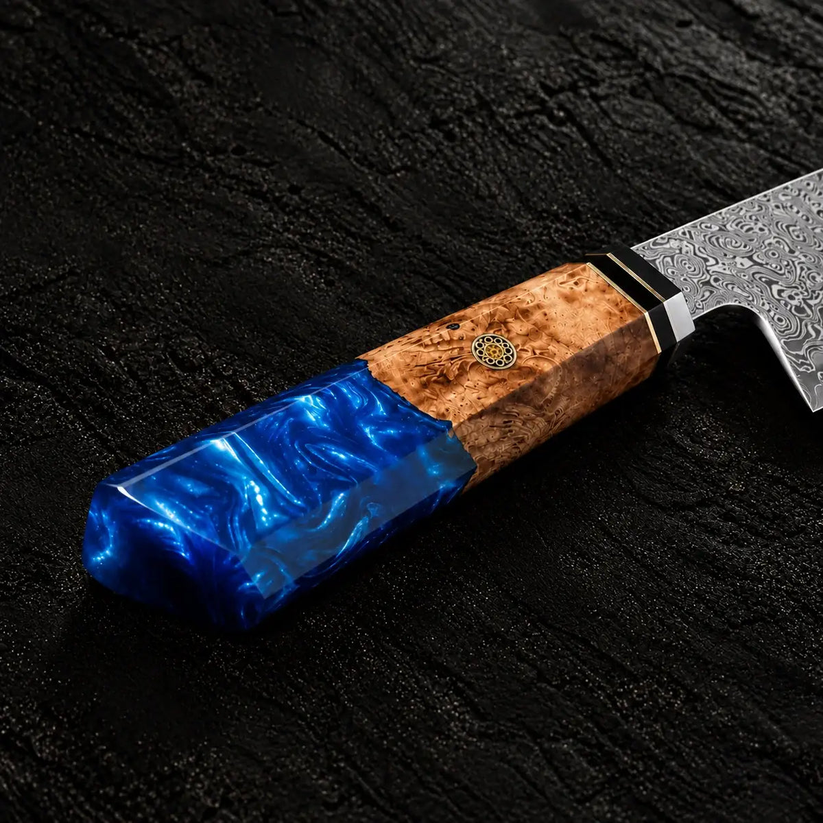 Kiritsuke Kitchen Knife for Delicate Sashimi Slices and Precise Vegetable Dicing, Optional Engraving