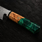 Kiritsuke Kitchen Knife for Delicate Sashimi Slices and Precise Vegetable Dicing, Optional Engraving