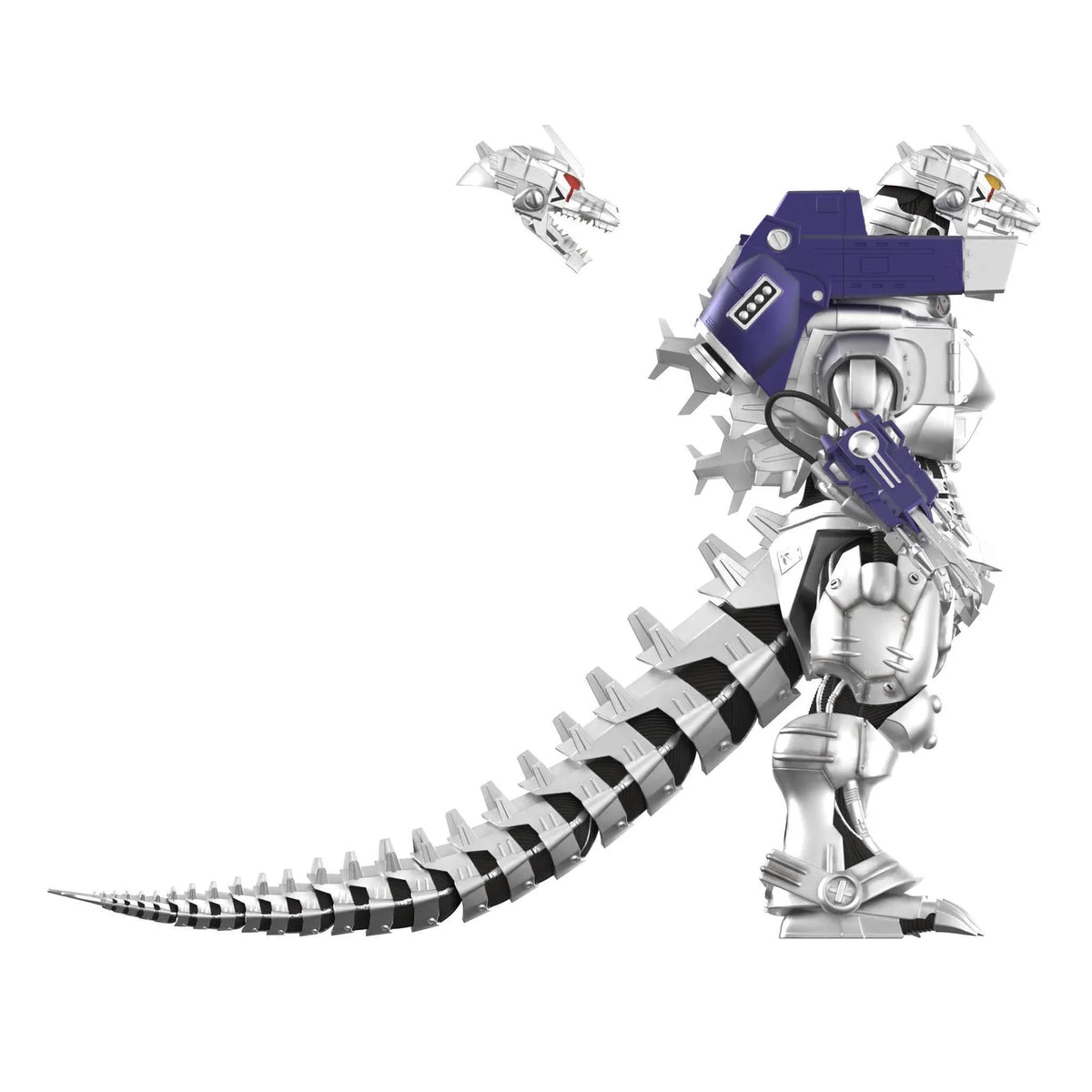 Kiryu Mechagodzilla Action Figure with Interchangeable Heads, Jetpack, Weapons and Collector Window Box