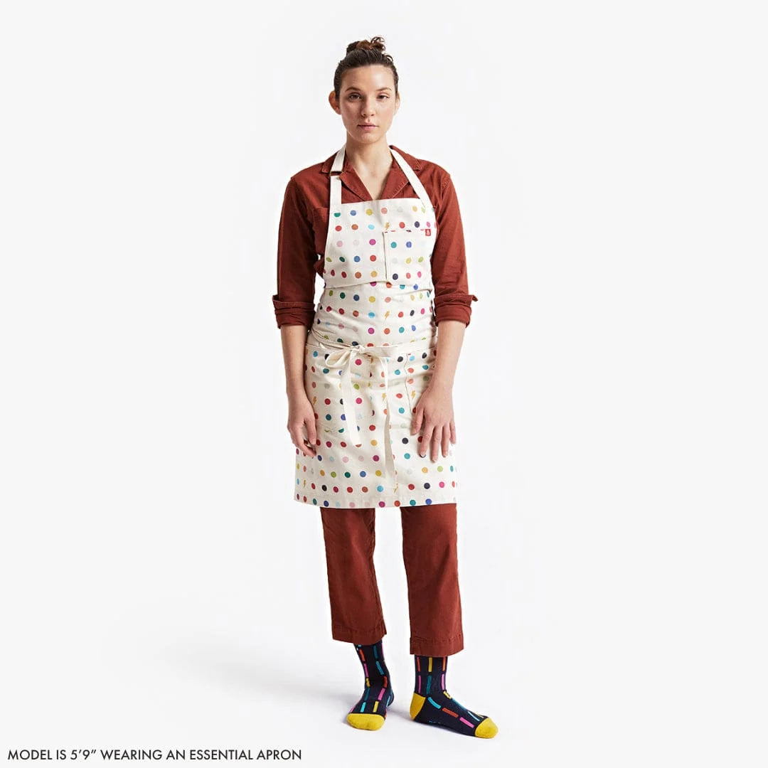 Kitchen Apron in Herb Garden Style