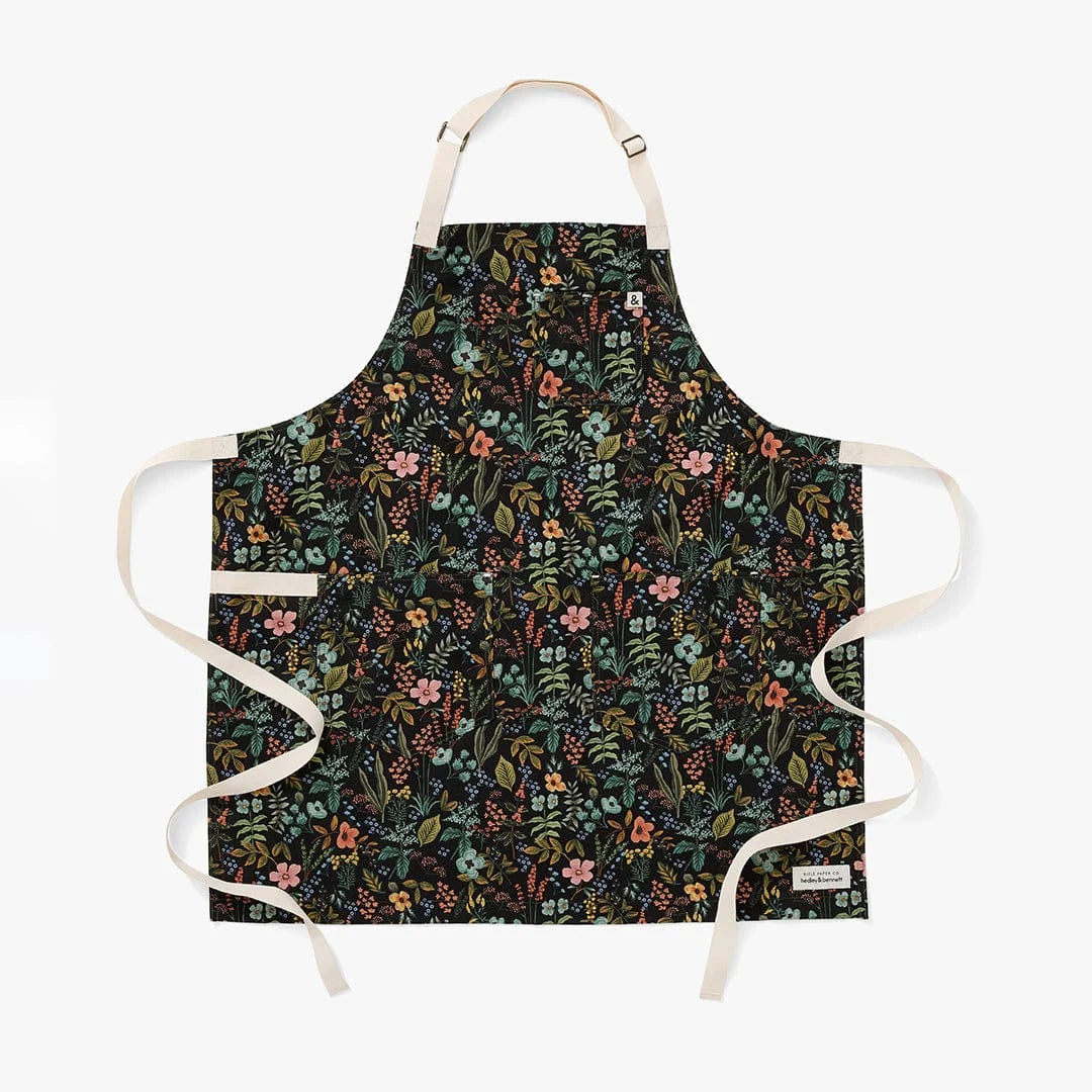 Kitchen Apron in Herb Garden Style