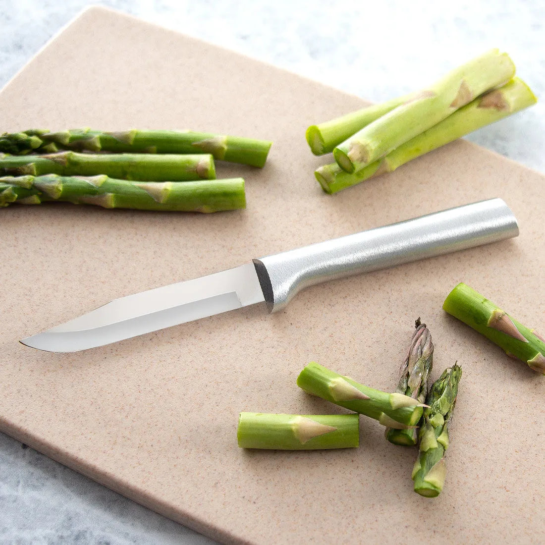 Kitchen Knife and Peeler Gift Set with a Paring Knife and Dual-Serrated Tomato Slicer in a Gift Box
