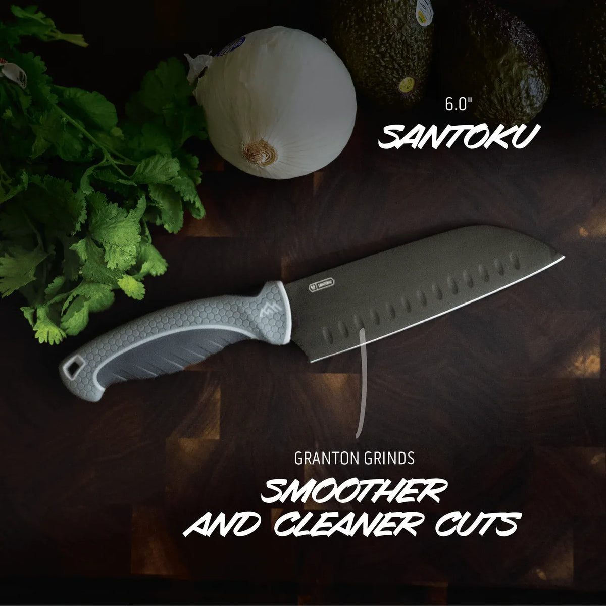 Kitchen Knife Set with Three Black Titanium-Coated Blades and Soft-Touch Handles for Everyday Food Prep