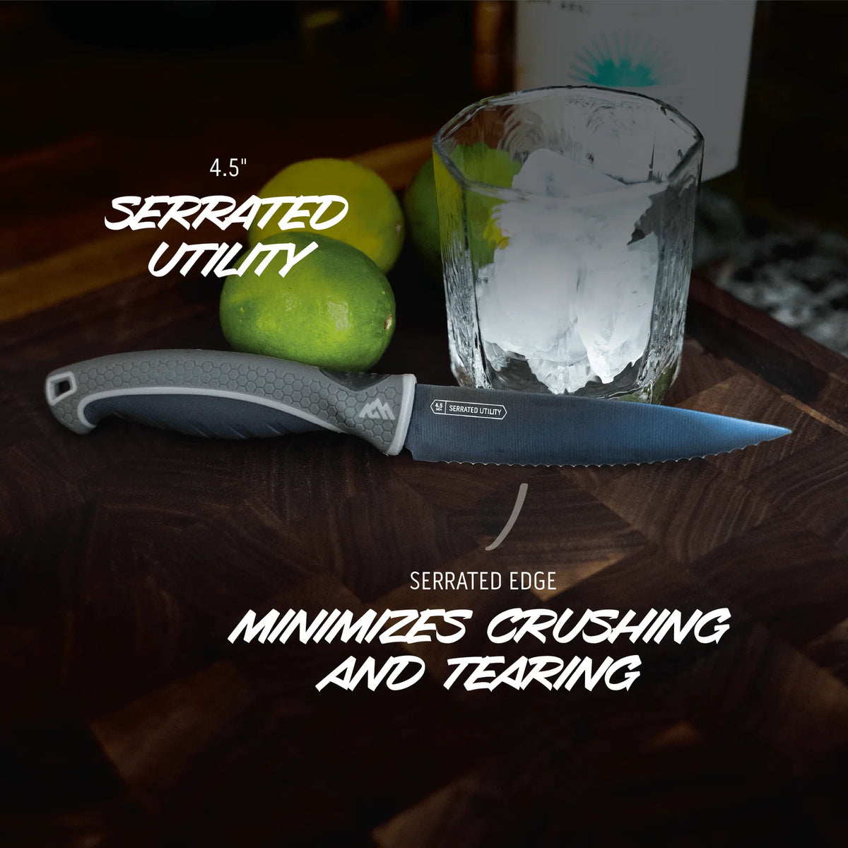 Kitchen Knife Set with Three Black Titanium-Coated Blades and Soft-Touch Handles for Everyday Food Prep
