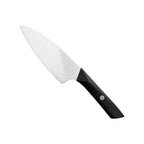 Kitchen Prep Knife with 6.5-Inch Leaf-Shaped Blade, German Stainless Steel and Polymer Handle