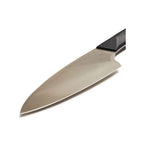 Kitchen Prep Knife with 6.5-Inch Leaf-Shaped Blade, German Stainless Steel and Polymer Handle